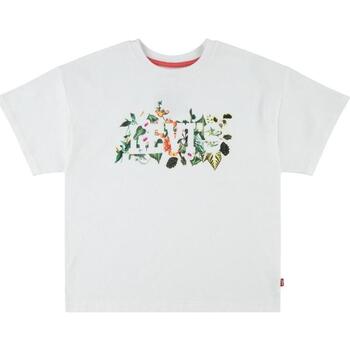 Kleidung Mädchen T-Shirts Levi's  Weiss