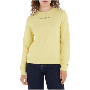 Kleidung Damen Sweatshirts Tommy Hilfiger  Gelb