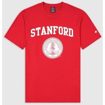 Kleidung Herren T-Shirts Champion Stanford University Rot