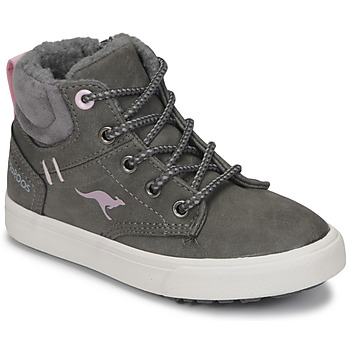 Schuhe Mädchen Sneaker High Kangaroos Kavu X Grau / Rosa