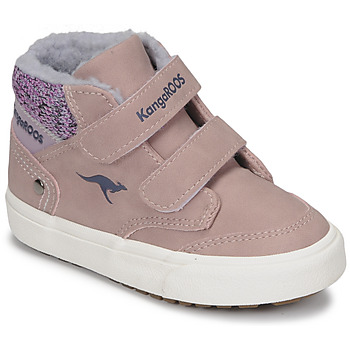 Schuhe Mädchen Sneaker High Kangaroos KaVu Primo V Rosa / Violett