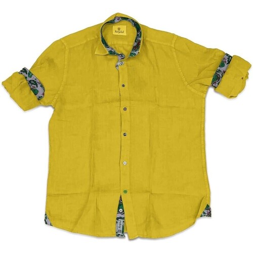Kleidung Herren Langärmelige Hemden Recycled  Multicolor