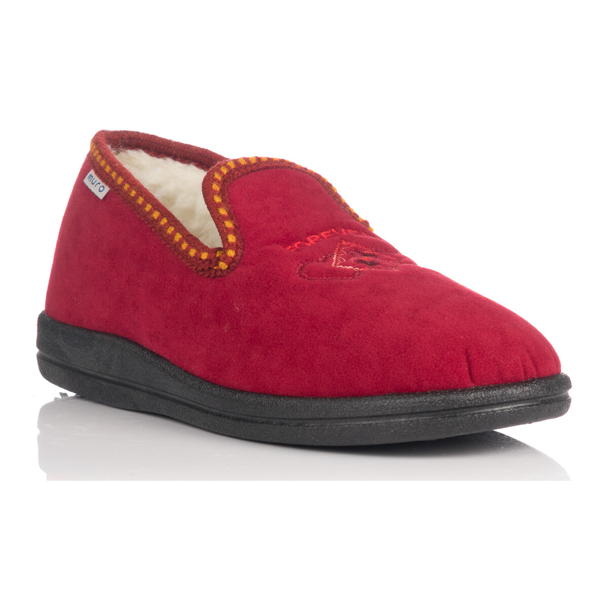Schuhe Damen Hausschuhe Muro 6104 Rot