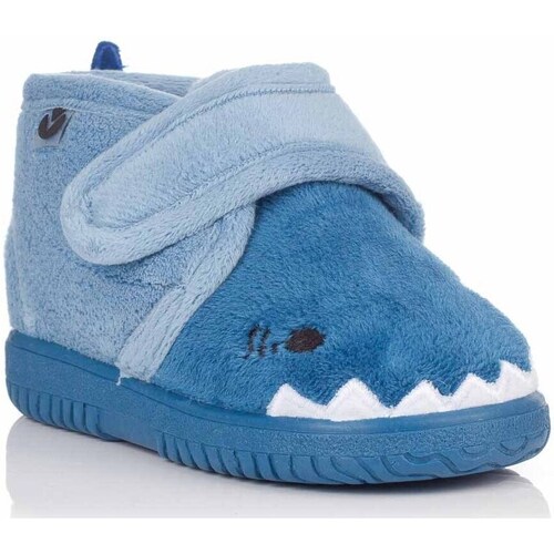 Schuhe Jungen Hausschuhe Victoria 105119 Blau