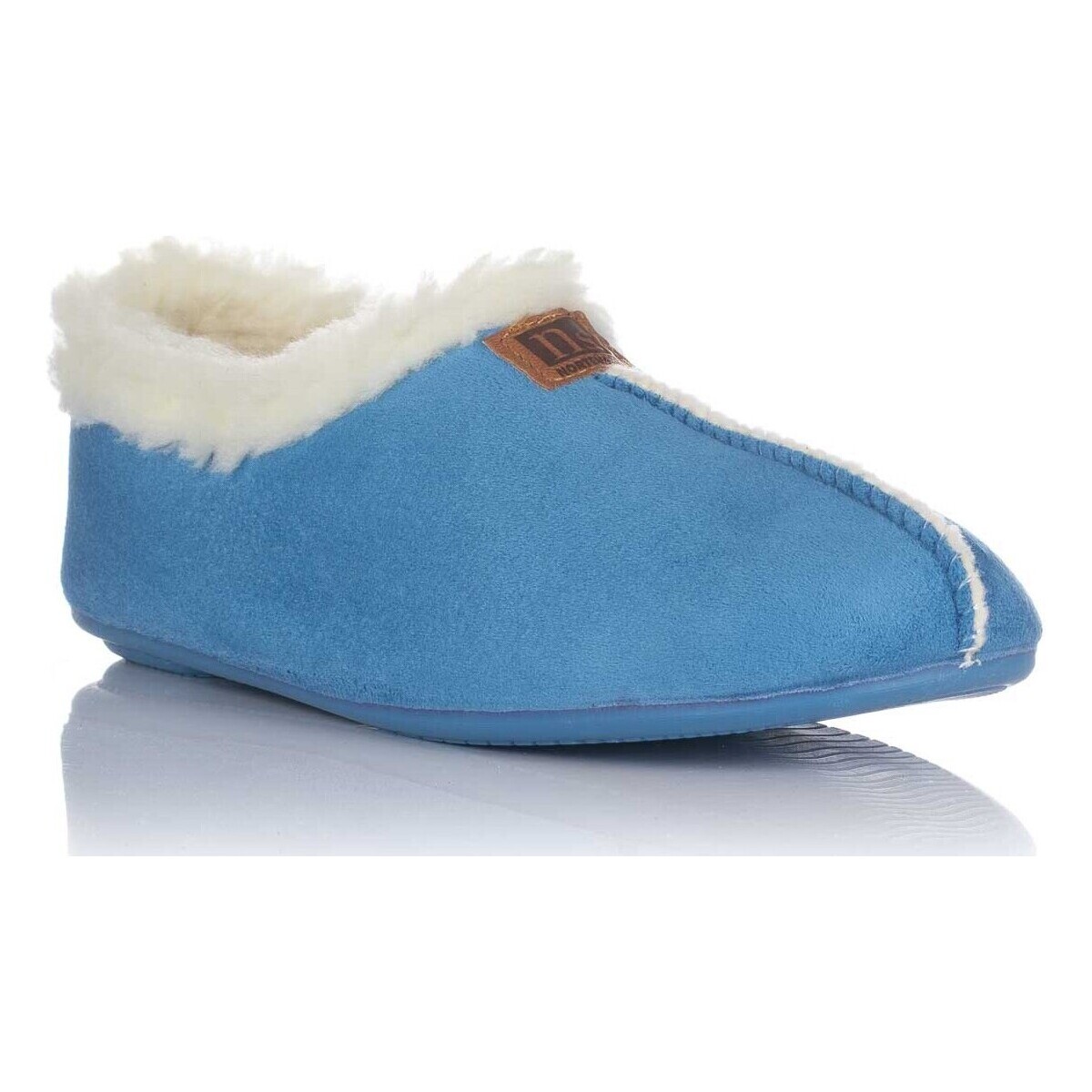 Schuhe Damen Hausschuhe Norteñas 4-134 Blau