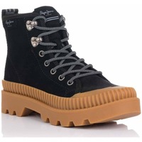 Schuhe Damen Low Boots Pepe jeans PLS50429 Schwarz