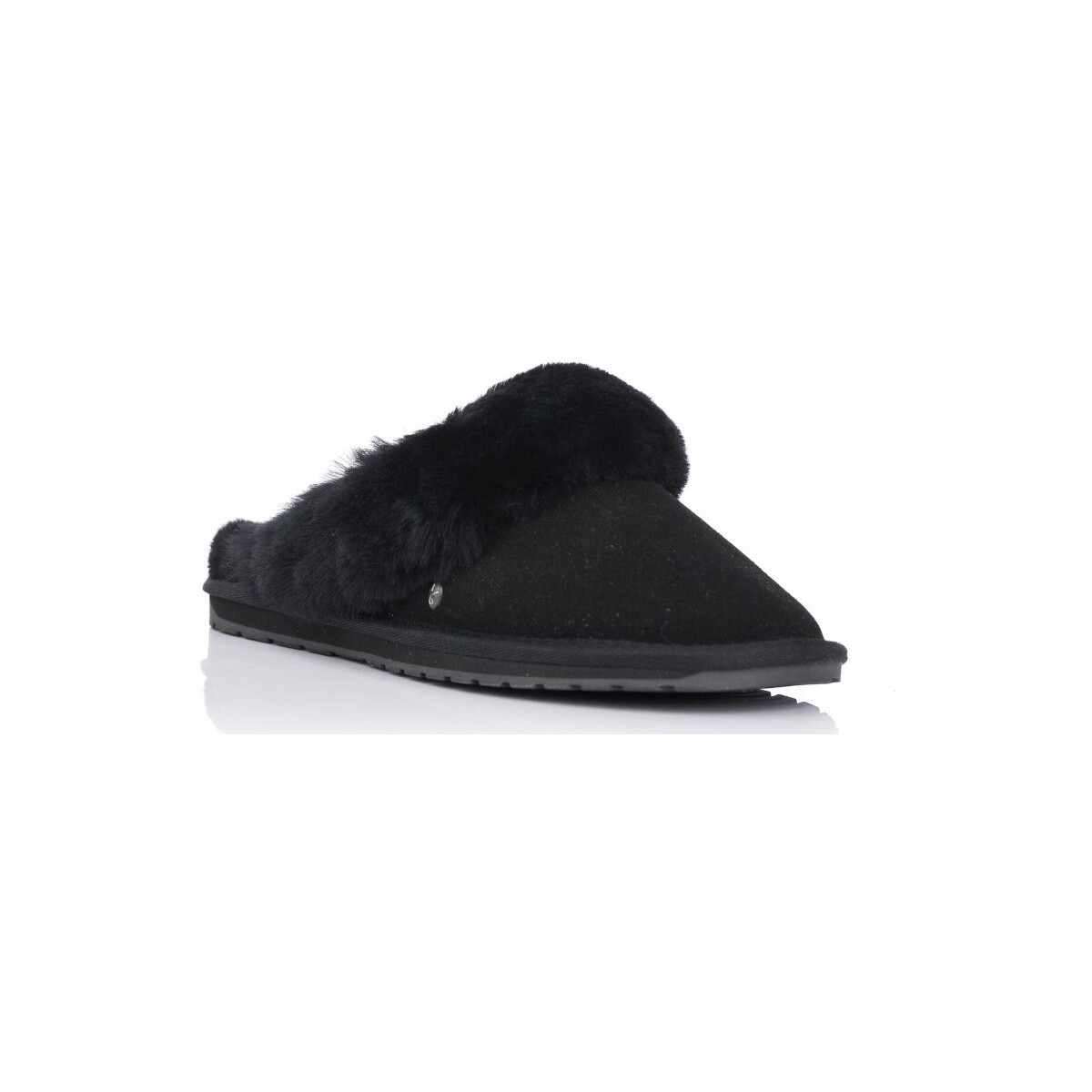 Schuhe Damen Hausschuhe EMU W10015 Schwarz