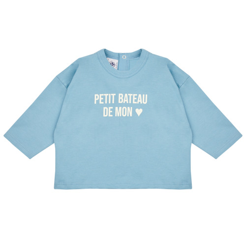 Kleidung Kinder Sweatshirts Petit Bateau LUNE Blau