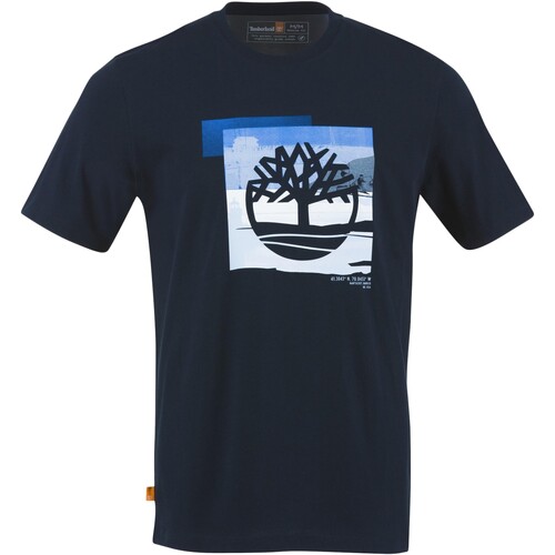 Kleidung Herren T-Shirts Timberland 213102 Blau