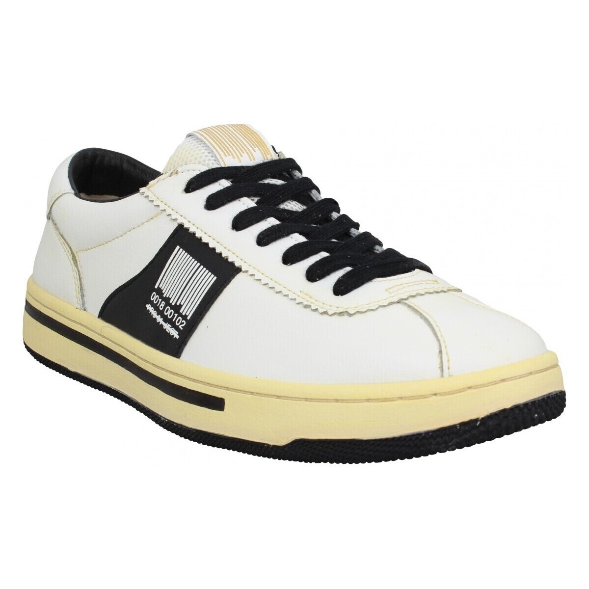 Schuhe Herren Sneaker Pro 01 Ject P5lm Cuir Homme Blanc Noir Weiss