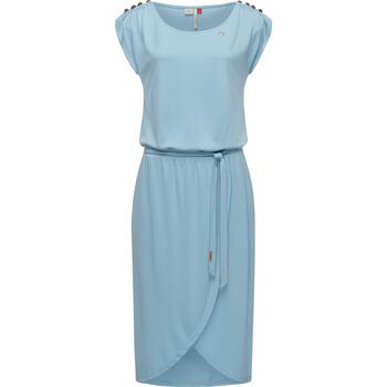 Kleidung Damen Kleider Ragwear Jerseykleid Ethany Blau