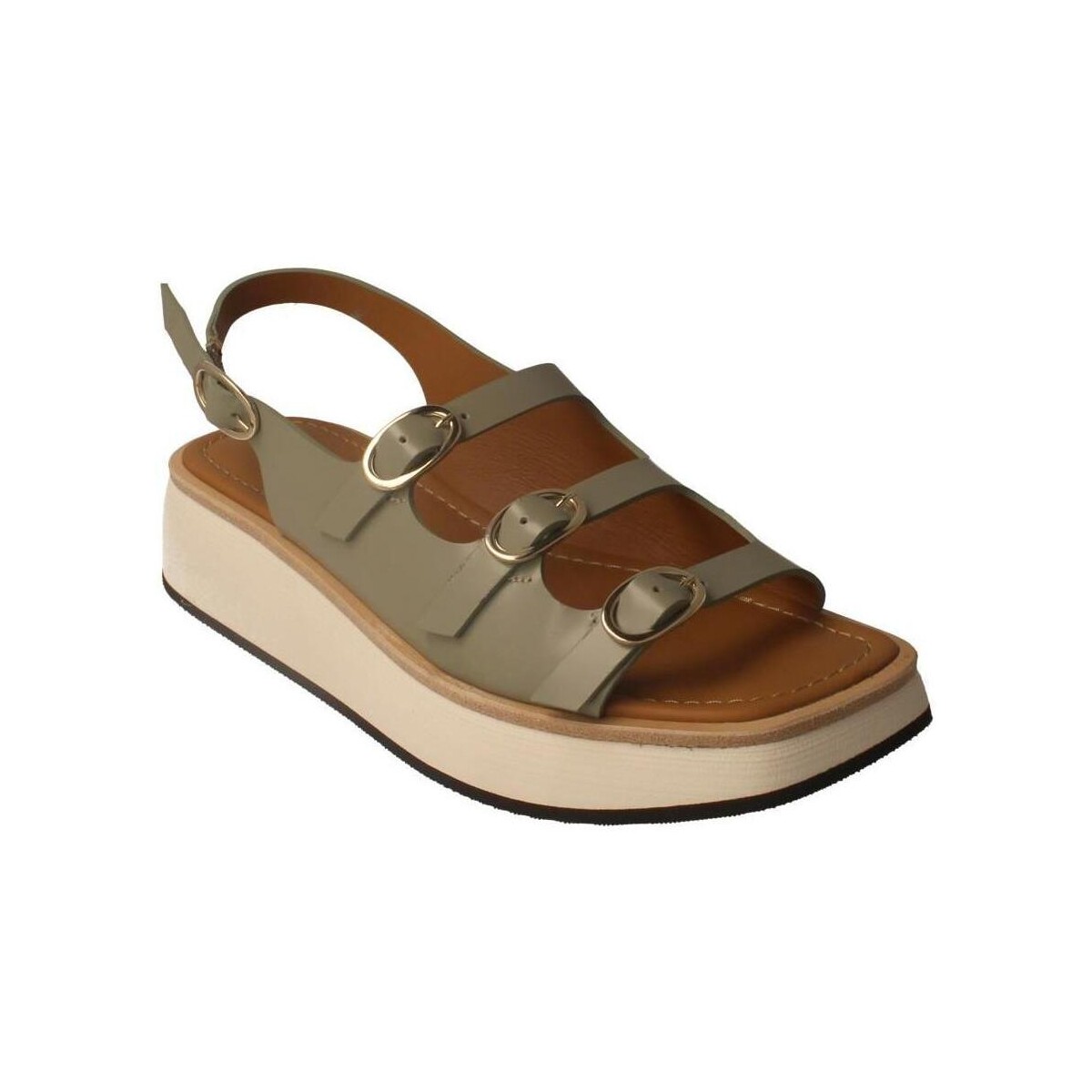 Schuhe Damen Sandalen / Sandaletten Calce  Grün