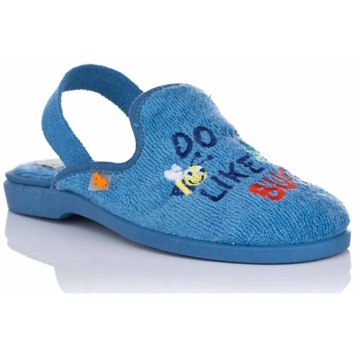 Schuhe Jungen Hausschuhe Vulladi 4102-052 Blau