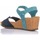 Schuhe Damen Sandalen / Sandaletten Interbios 5649 Blau