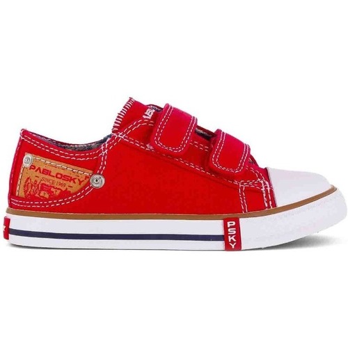Schuhe Jungen Sneaker Low Pablosky 967460 Rot