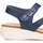 Schuhe Damen Sandalen / Sandaletten Janross 4986 Blau