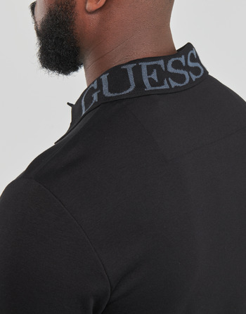 Guess OLIVER LS POLO Schwarz