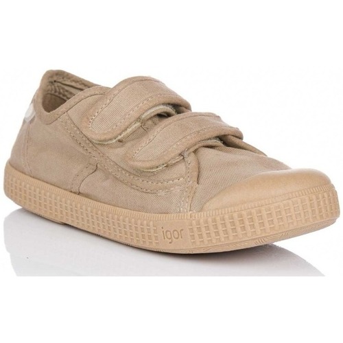 Schuhe Jungen Sneaker Low IGOR S10296-183 Braun