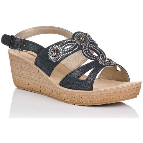 Schuhe Damen Sandalen / Sandaletten Inblu GM000043 Schwarz