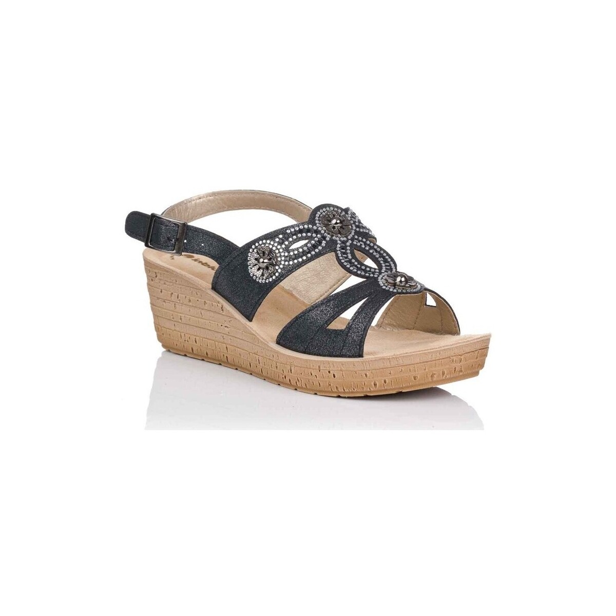 Schuhe Damen Sandalen / Sandaletten Inblu GM000043 Schwarz