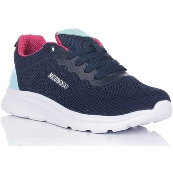 Schuhe Damen Sneaker Low Nicoboco 36-213W Blau