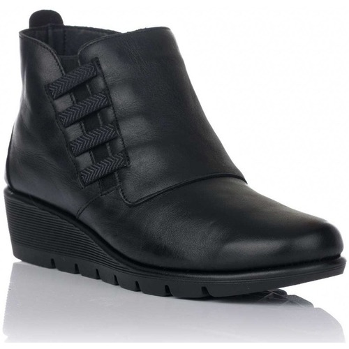 Schuhe Damen Low Boots Doctor Cutillas 77213 Schwarz