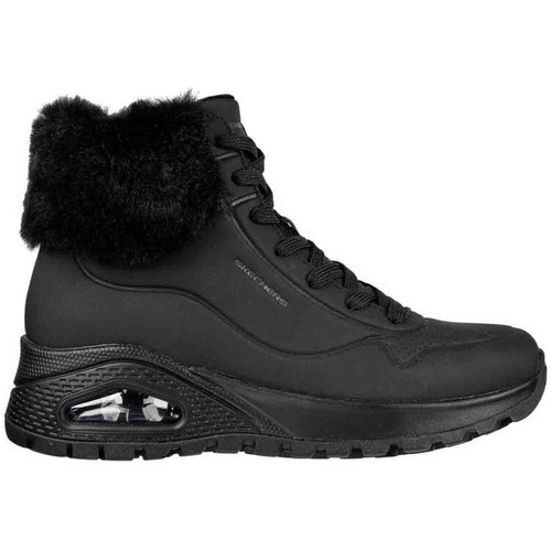 Schuhe Damen Low Boots Skechers 167274 BBK Weiss