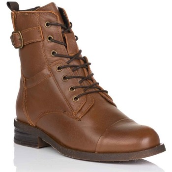 Schuhe Damen Low Boots Janross GS3505 Braun