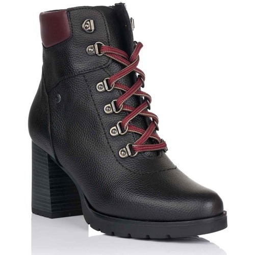 Schuhe Damen Low Boots Janross JR 8941 Schwarz