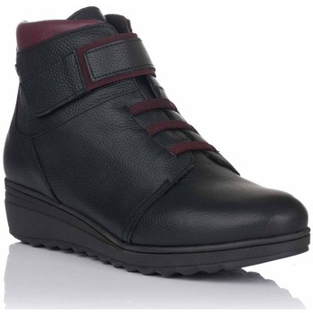 Schuhe Damen Low Boots Janross JR 5073 Schwarz