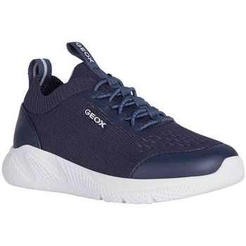 Schuhe Damen Sneaker Low Geox J25GBA C4002 Blau