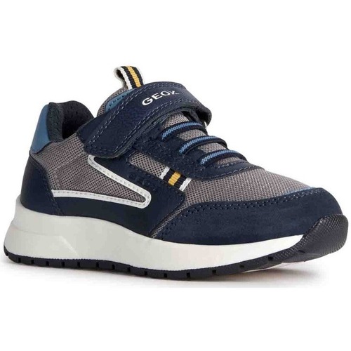 Schuhe Jungen Sneaker Low Geox J25GMB C0661 Blau