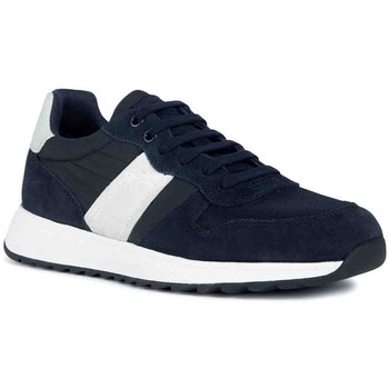 Schuhe Damen Sneaker Low Geox U35F1A C4002 Blau