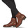 Schuhe Damen Low Boots Geox D FELICITY Braun
