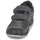 Schuhe Jungen Sneaker Low Geox J NEW SAVAGE BOY Schwarz / Grau