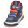Schuhe Jungen Sneaker High Geox J INEK BOY B Marine / Orange