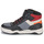 Schuhe Jungen Sneaker High Geox J PERTH BOY F Schwarz / Grau / Orange