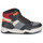 Schuhe Jungen Sneaker High Geox J PERTH BOY F Schwarz / Grau / Orange
