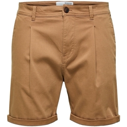 Kleidung Herren Shorts / Bermudas Selected Noos Comfort-Gabriel - Toasted Coconut Braun