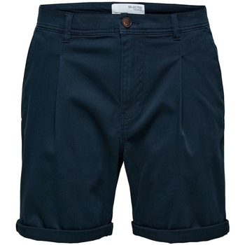 Kleidung Herren Shorts / Bermudas Selected Noos Comfort-Gabriel - Dark Sapphire Blau