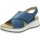 Schuhe Damen Sandalen / Sandaletten Ara Sandaletten Sapporo Sandalette capri 12-42404-11 Blau