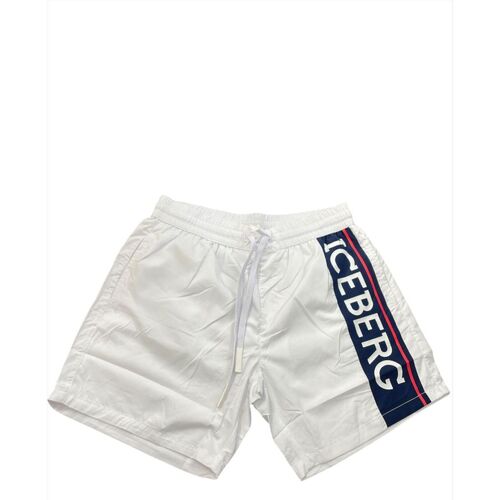 Kleidung Herren Badeanzug /Badeshorts Iceberg  Weiss