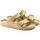 Schuhe Damen Pantoffel Birkenstock  Gold