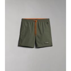 Kleidung Herren Badeanzug /Badeshorts Napapijri V-MORGEX NP0A4GAI-GAE GREEN LICHEN Grün