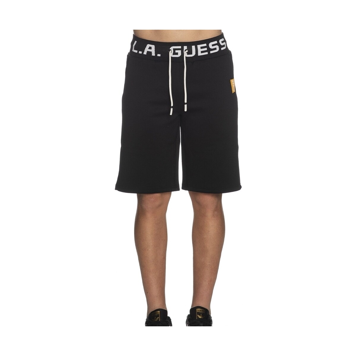 Kleidung Herren Shorts / Bermudas Guess Classic logo Schwarz