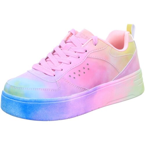 Schuhe Mädchen Sneaker Skechers Low COURT HIGH-ELECTRIC REMIX 310196L MLT Multicolor