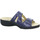 Schuhe Damen Pantoletten / Clogs Mephisto Pantoletten GEVA OPALE 26245 NAVY Blau