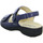 Schuhe Damen Sandalen / Sandaletten Mephisto Sandaletten GETHA OPALE 26245/SILK 7845 NAVY Blau