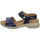 Schuhe Damen Sandalen / Sandaletten Mephisto Sandaletten FLORENTINA OPALE 26245/VELCALF PR. 12245 NAVY Blau
