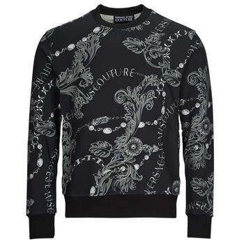 Kleidung Herren Sweatshirts Versace Jeans Couture GAI3R0 Schwarz / Weiss